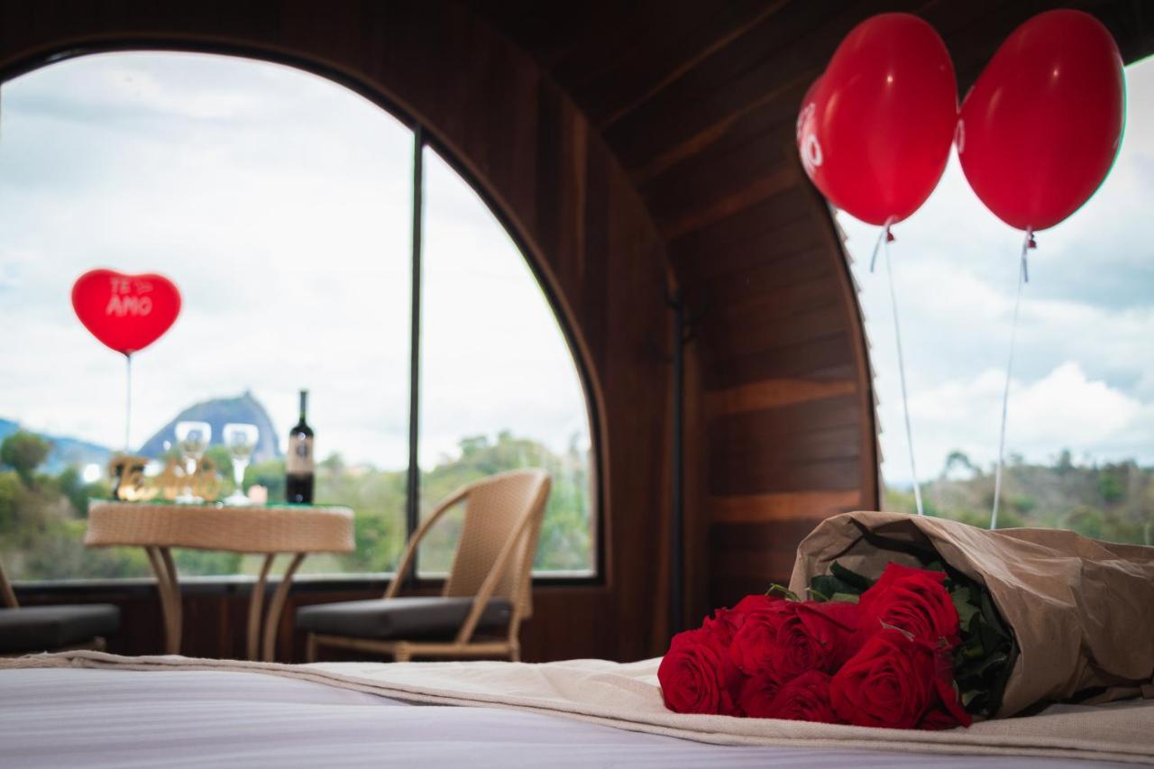 Glamping The Mountain Hotel Guatapé Eksteriør billede