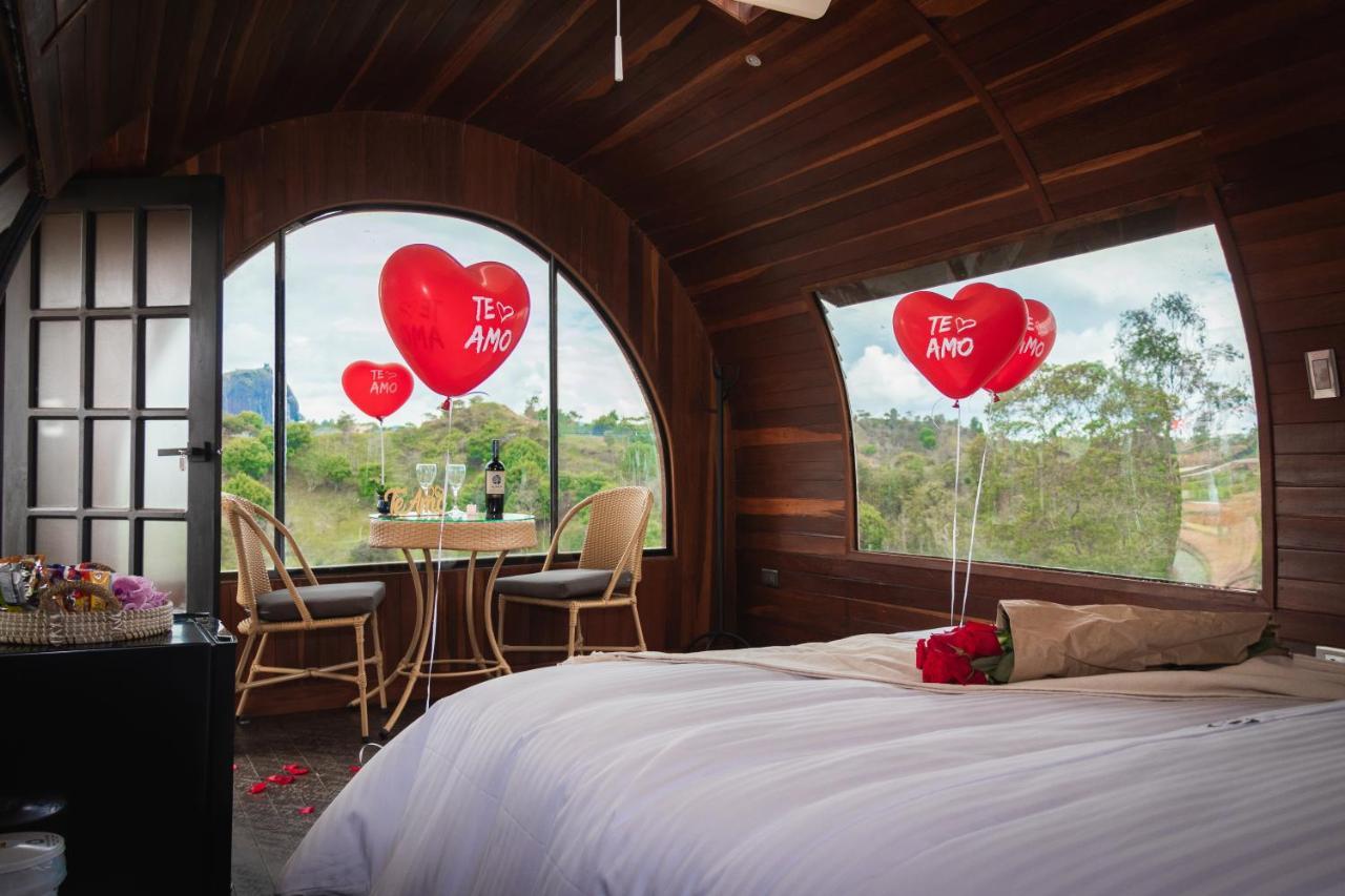 Glamping The Mountain Hotel Guatapé Eksteriør billede