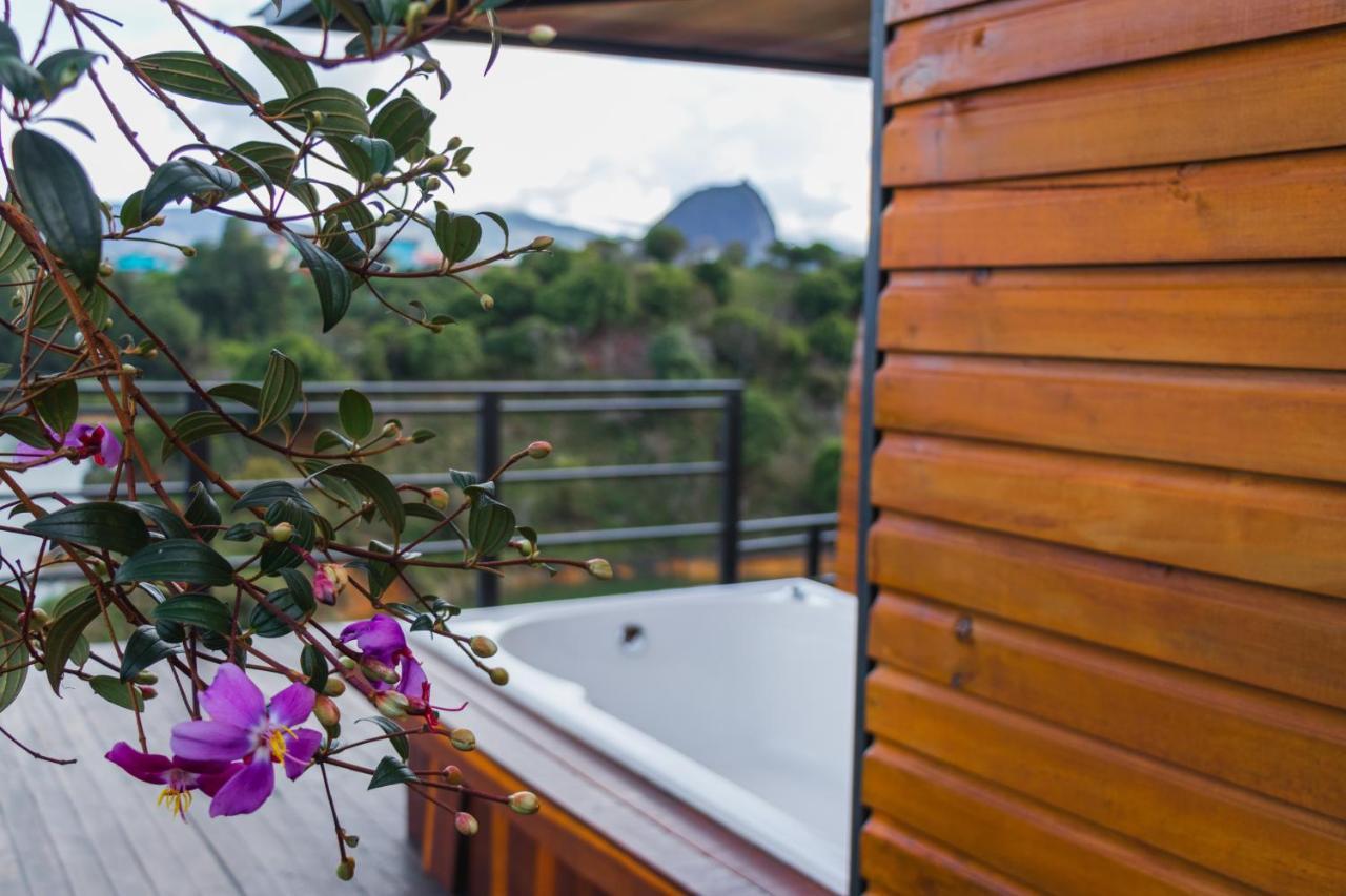Glamping The Mountain Hotel Guatapé Eksteriør billede