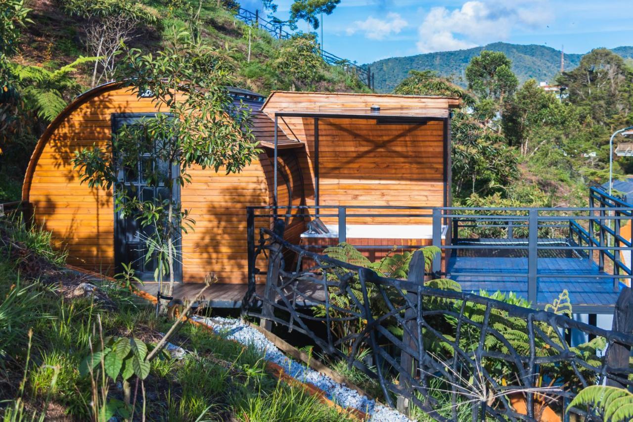 Glamping The Mountain Hotel Guatapé Eksteriør billede