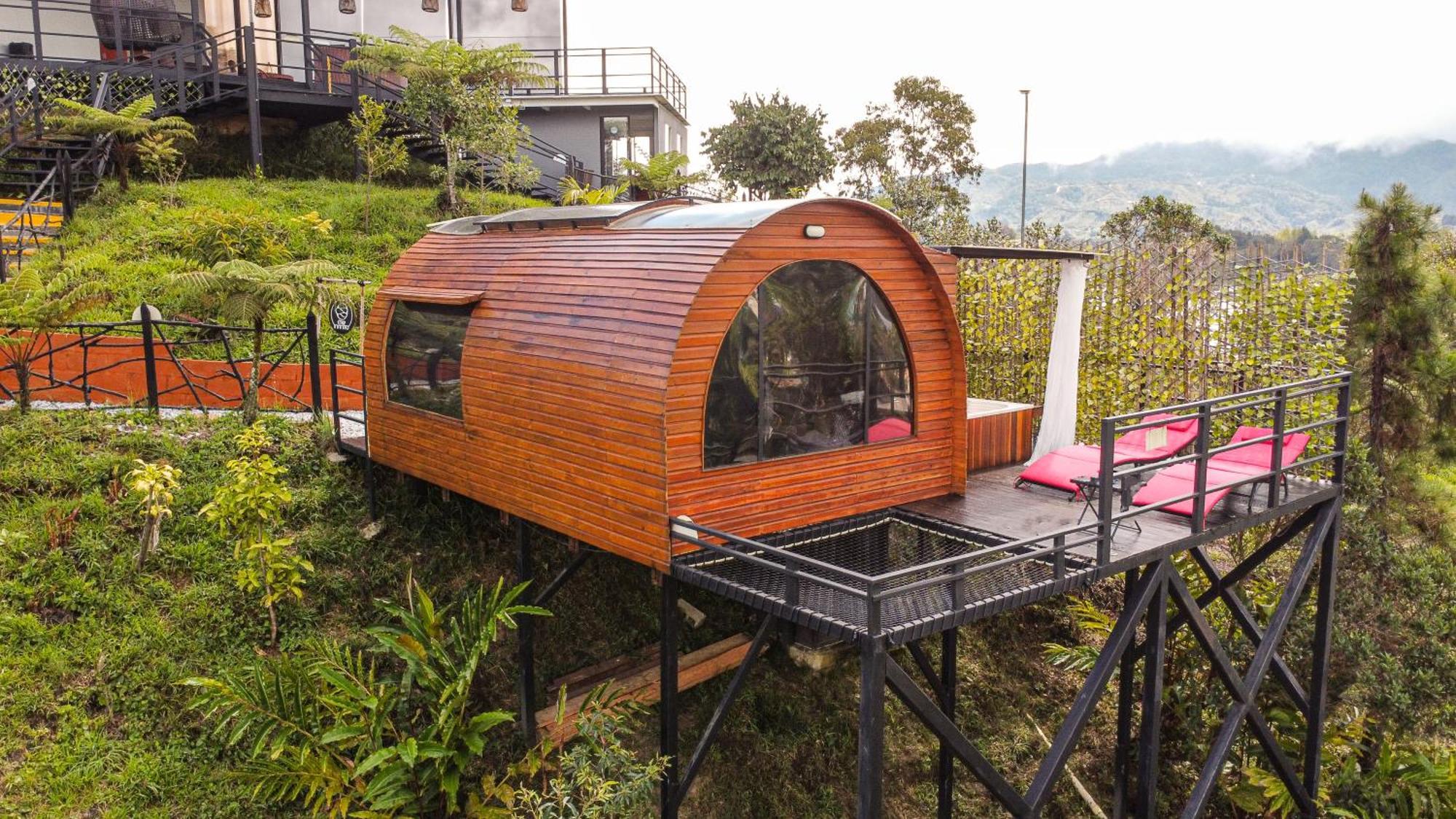 Glamping The Mountain Hotel Guatapé Eksteriør billede