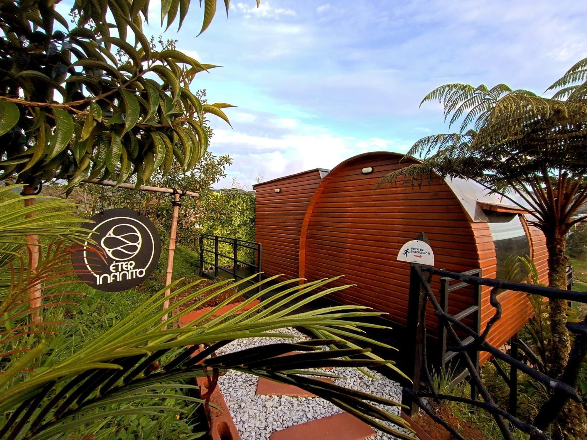 Glamping The Mountain Hotel Guatapé Eksteriør billede