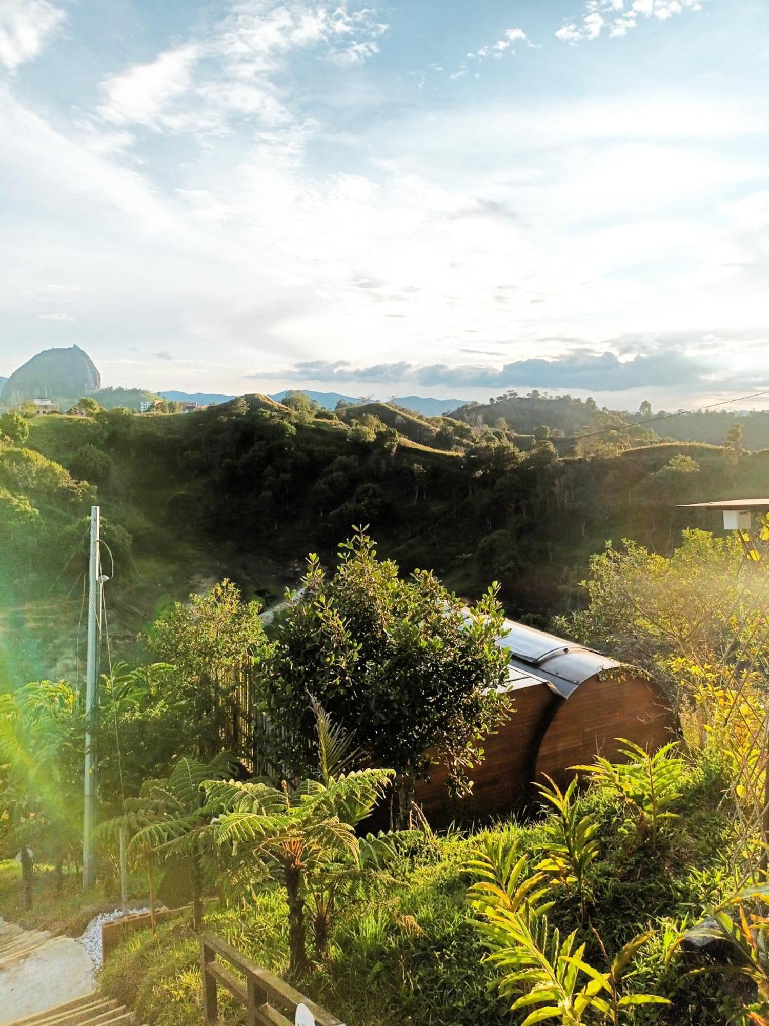 Glamping The Mountain Hotel Guatapé Eksteriør billede