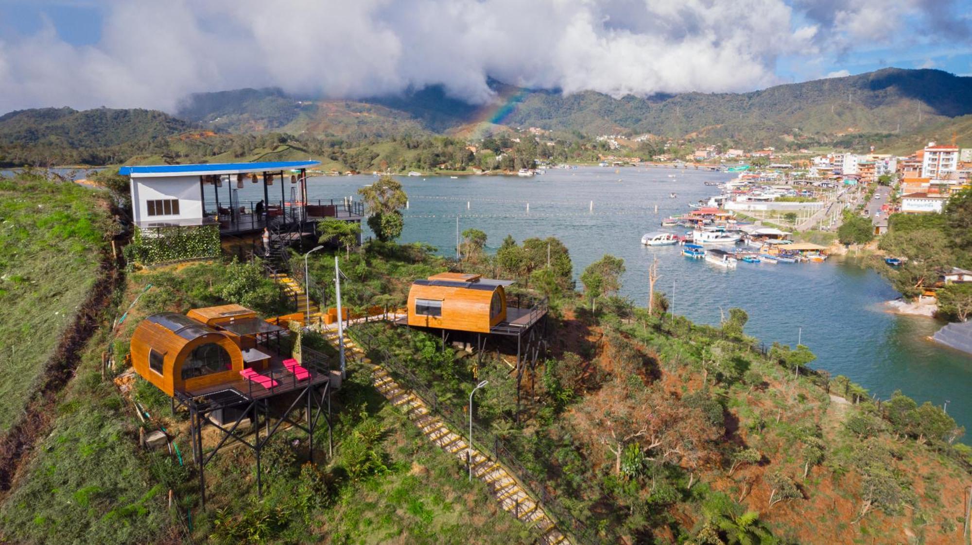 Glamping The Mountain Hotel Guatapé Eksteriør billede