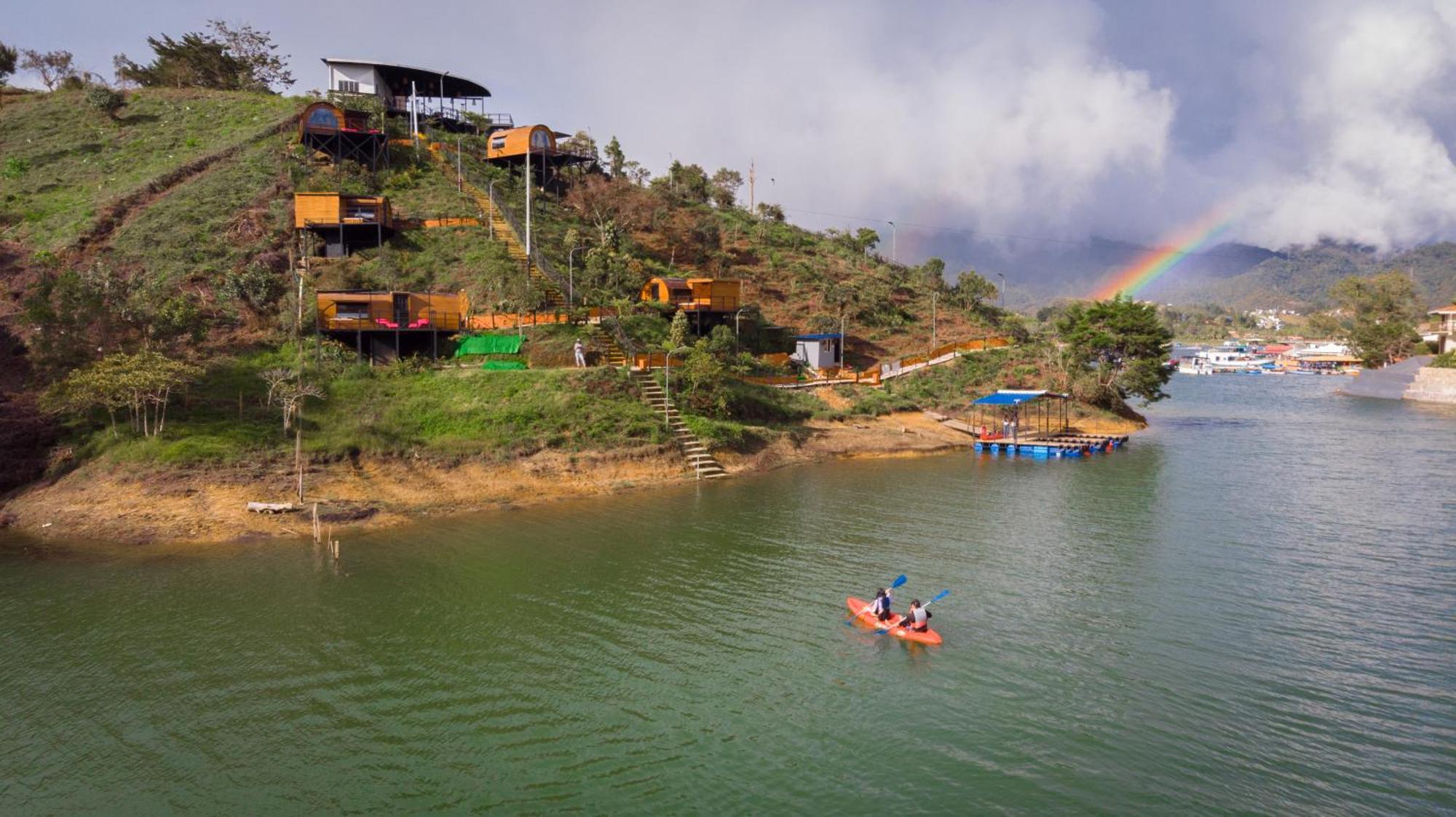 Glamping The Mountain Hotel Guatapé Eksteriør billede